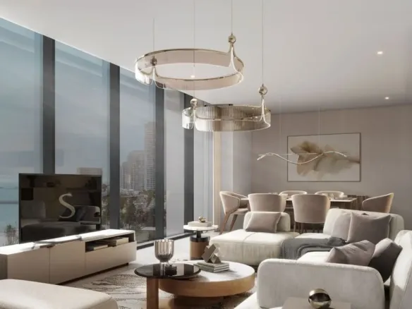 Sobha Aquamont — интерьер гостиной, фото 6