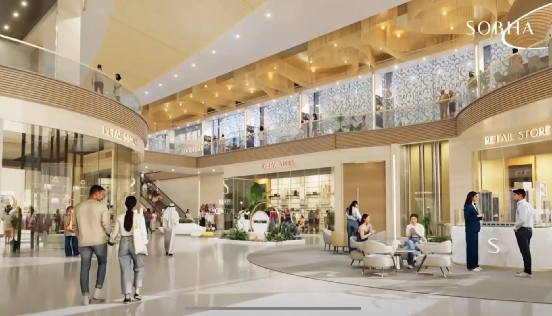 Sobha Central Mall — торговая галерея, фото 5