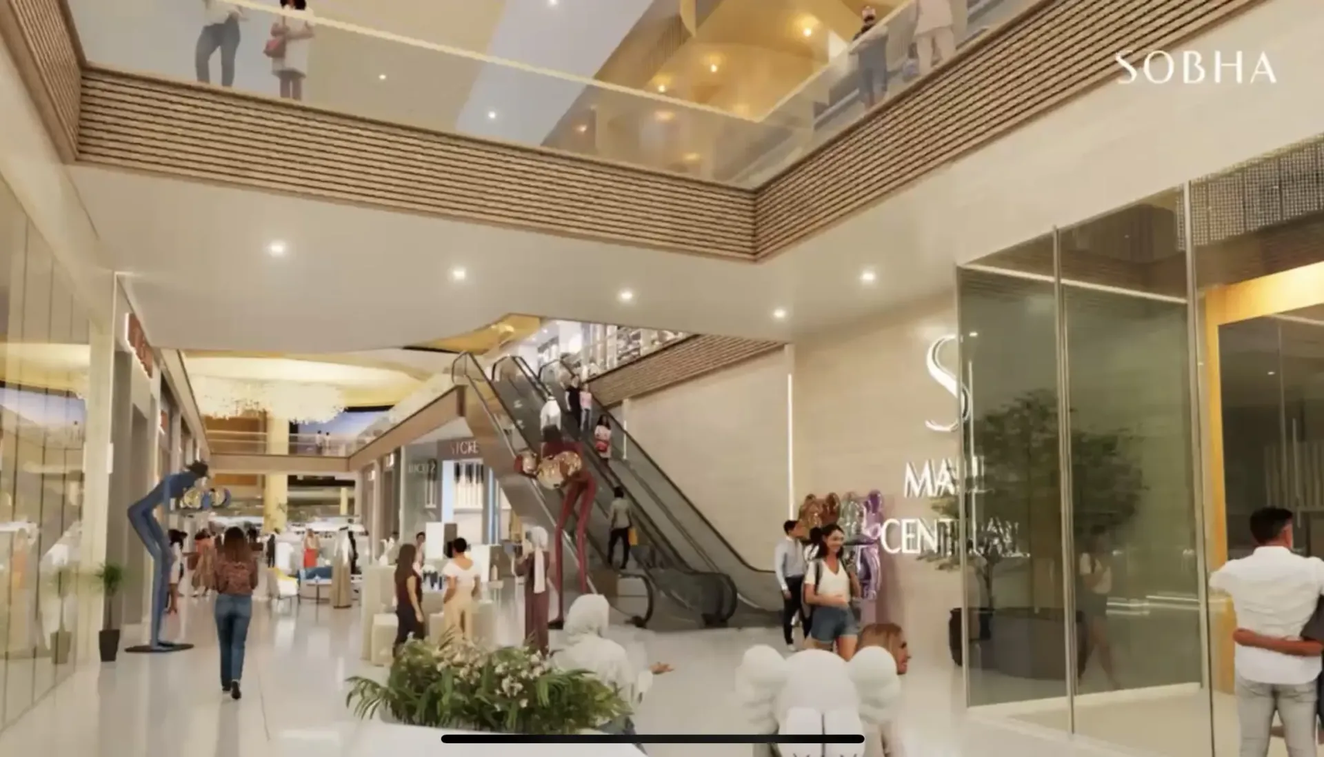 Sobha Central Mall — торговая галерея, фото 7