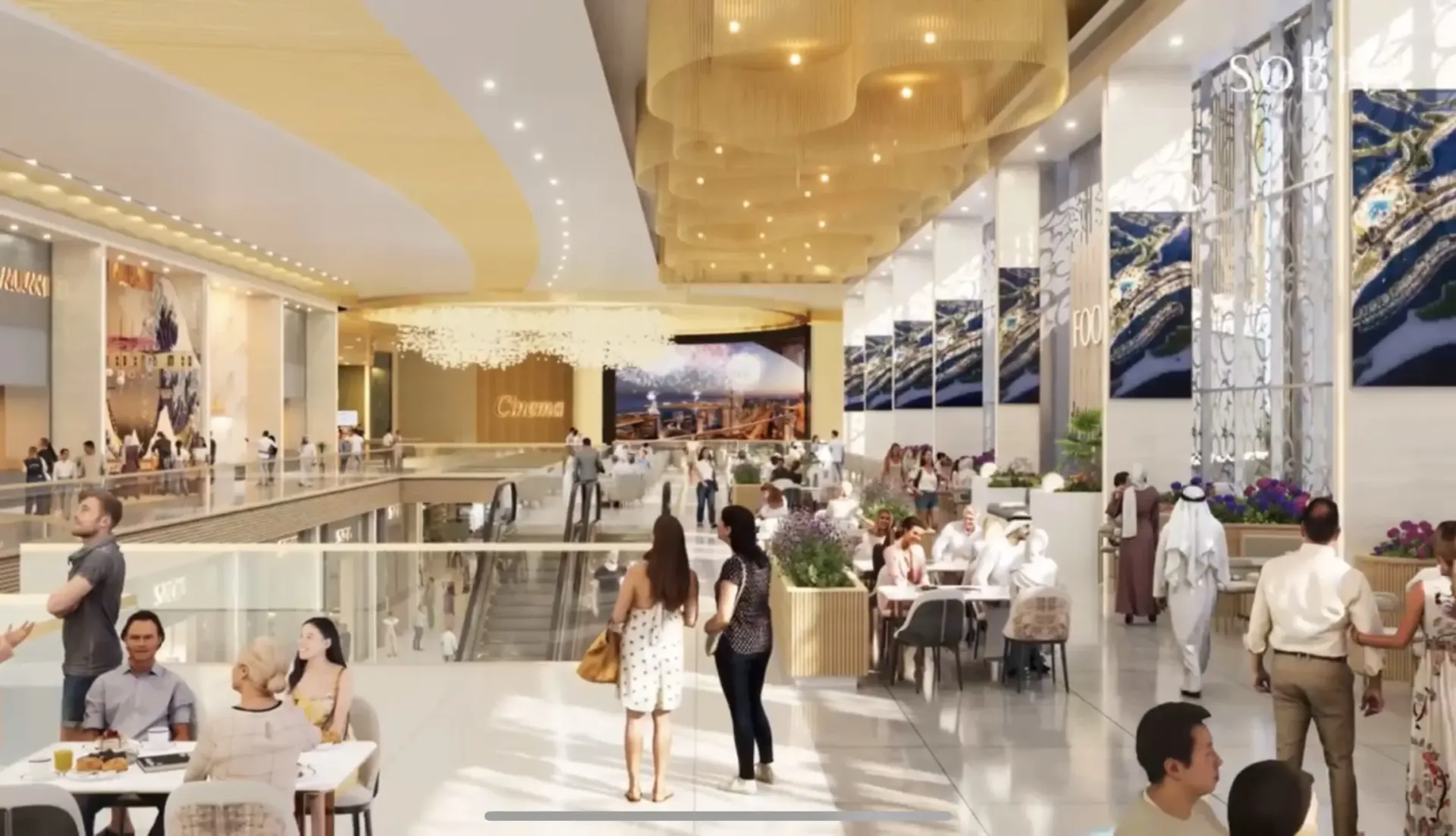 Sobha Central Mall — торговая галерея, фото 8