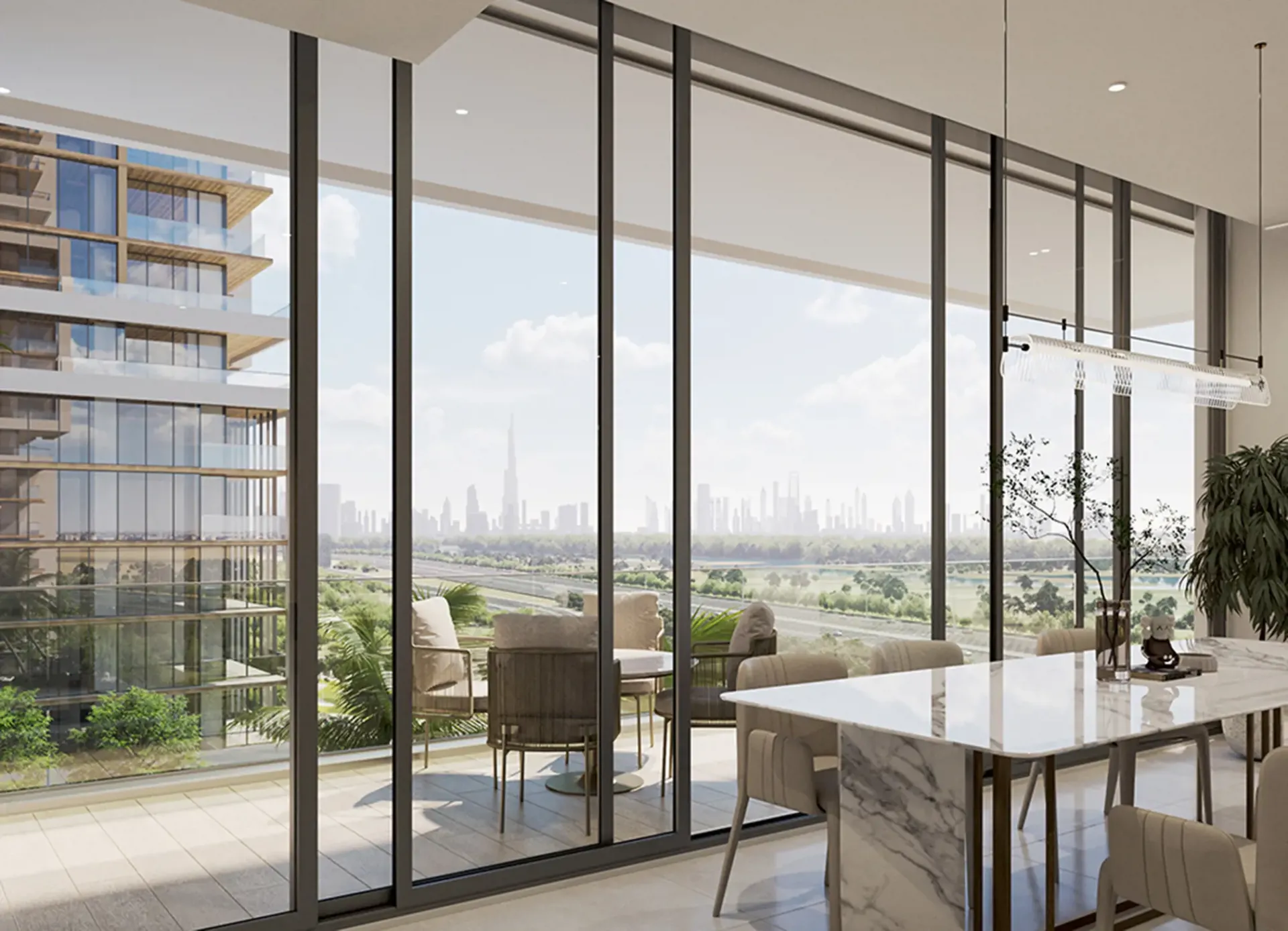 Sobha One — обеденная зона