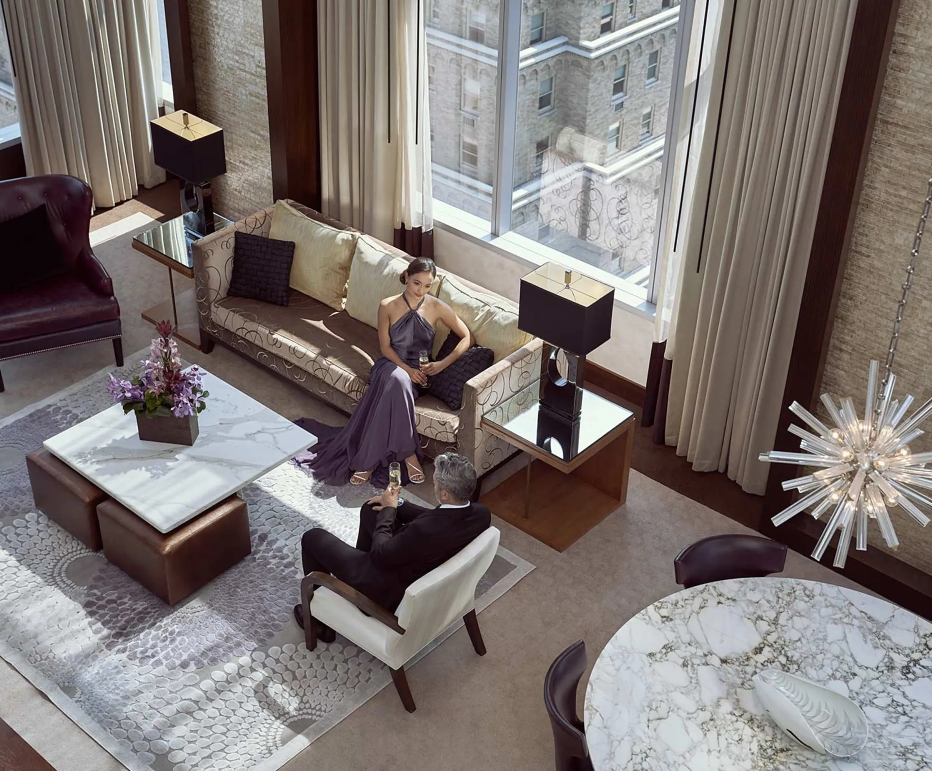 Sobha Orbis — интерьер гостиной, фото 5