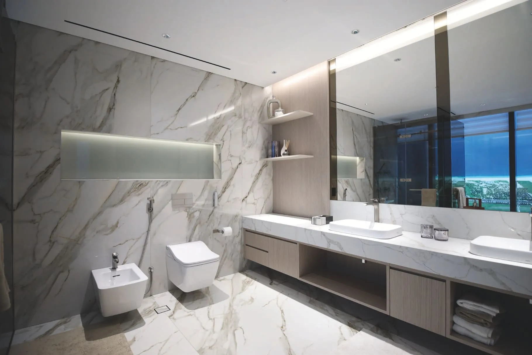 Sobha Seahaven — ванная комната