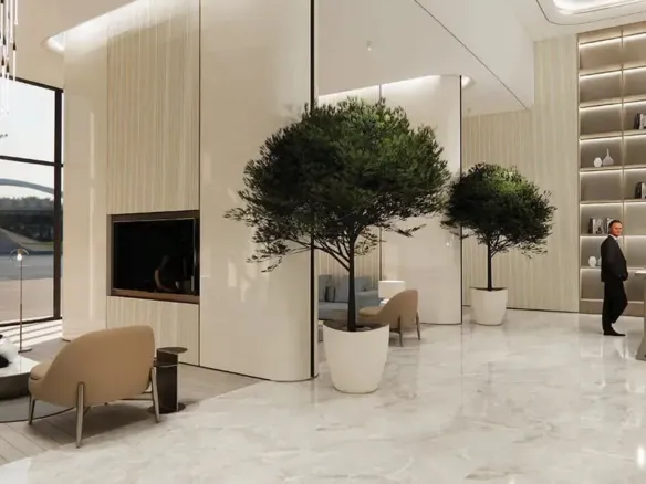 Sobha Seahaven — лобби