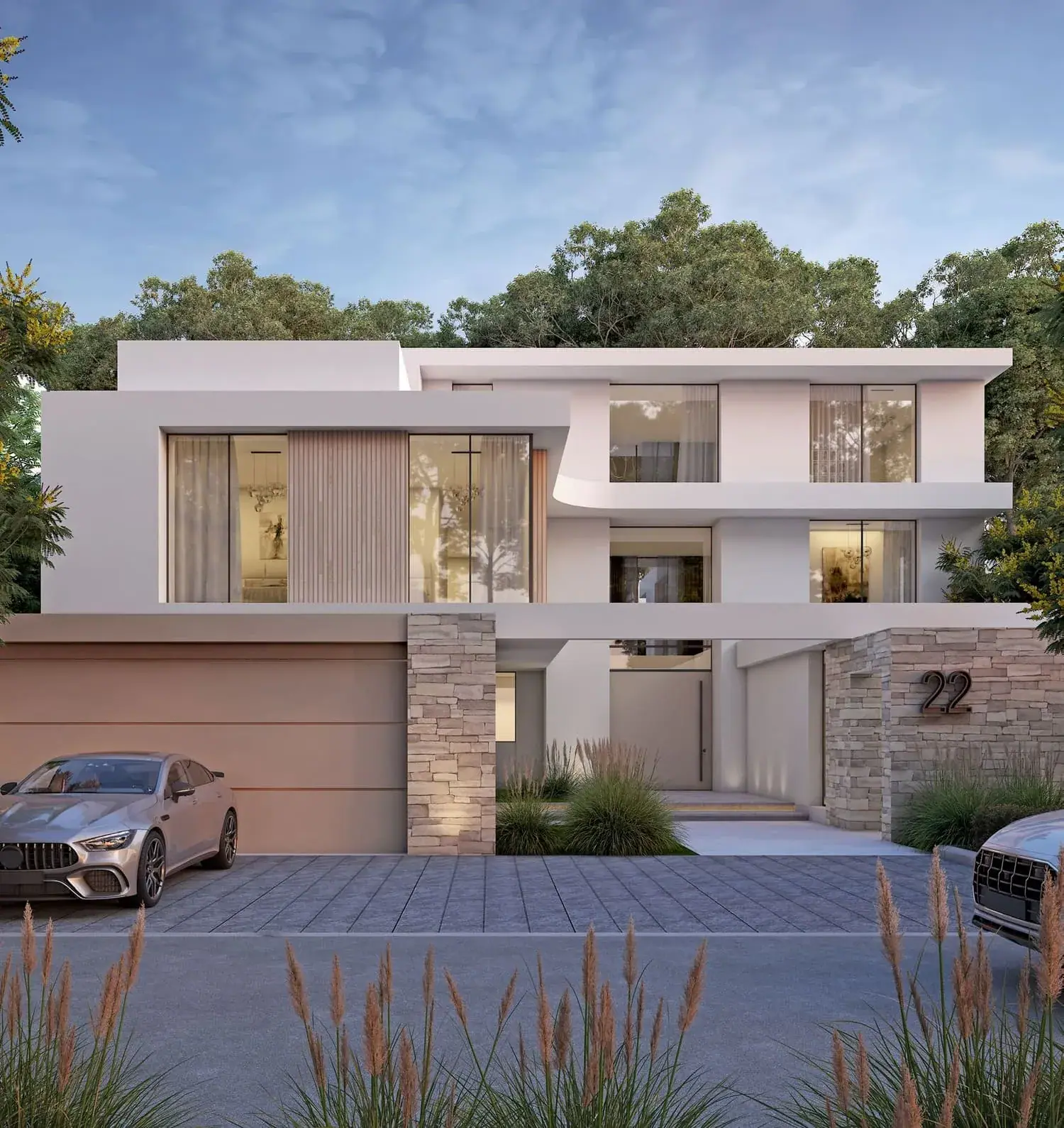 Sobha Siniya Island Villas Phases 1 and 2 — фасад виллы, фото 4