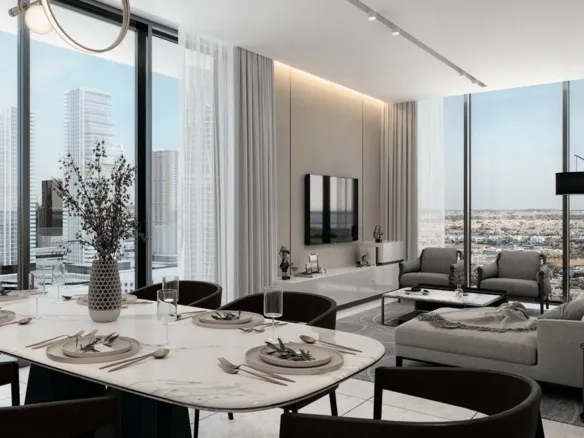 Sobha Verde — интерьер гостиной, фото 6