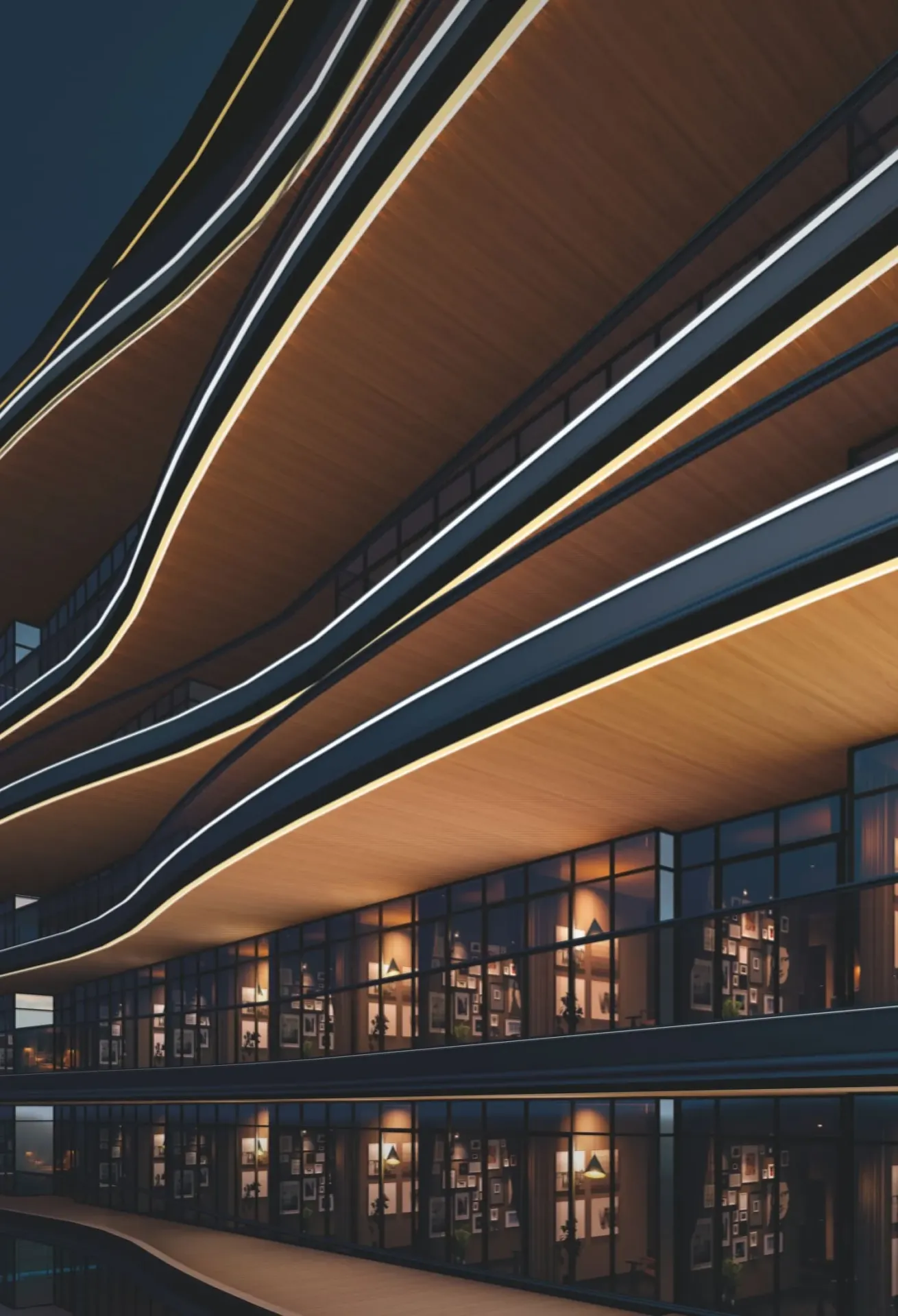 Sofitel Residences — фасад здания