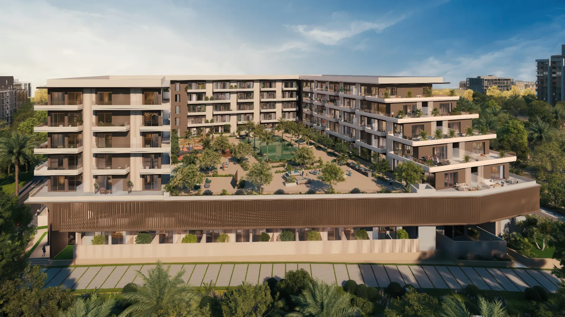 SOL Terra Gardens — вид на комплекс