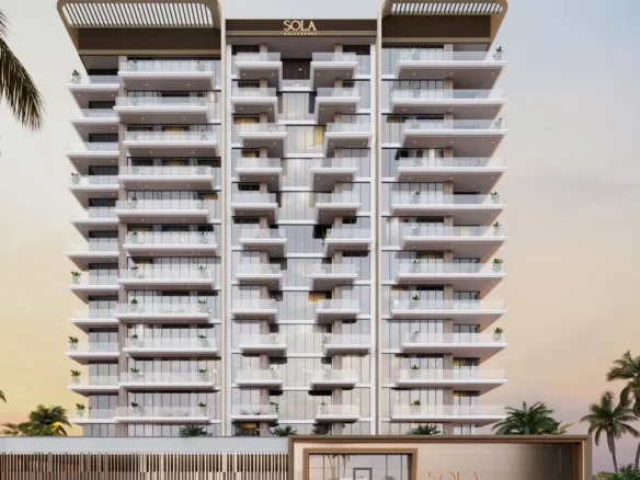 Sola Residences — фасад здания