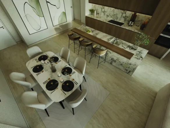 Solcasa Residence — кухня-столовая