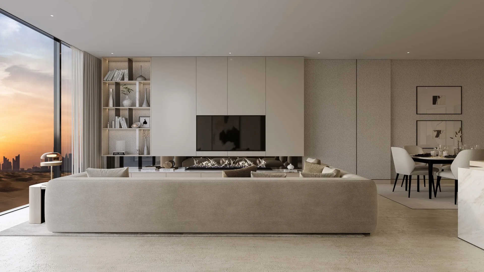 Solcasa Residence — интерьер гостиной