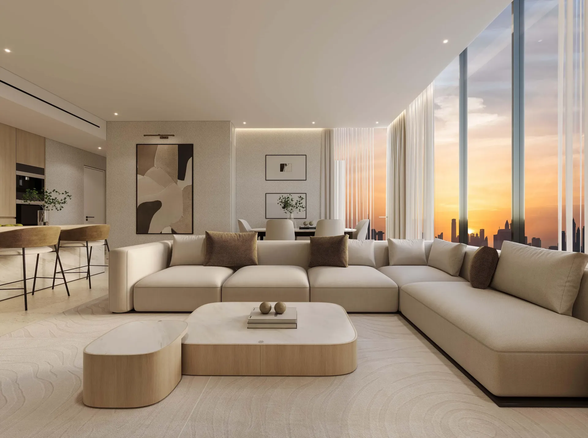 Solcasa Residence — интерьер гостиной, фото 7