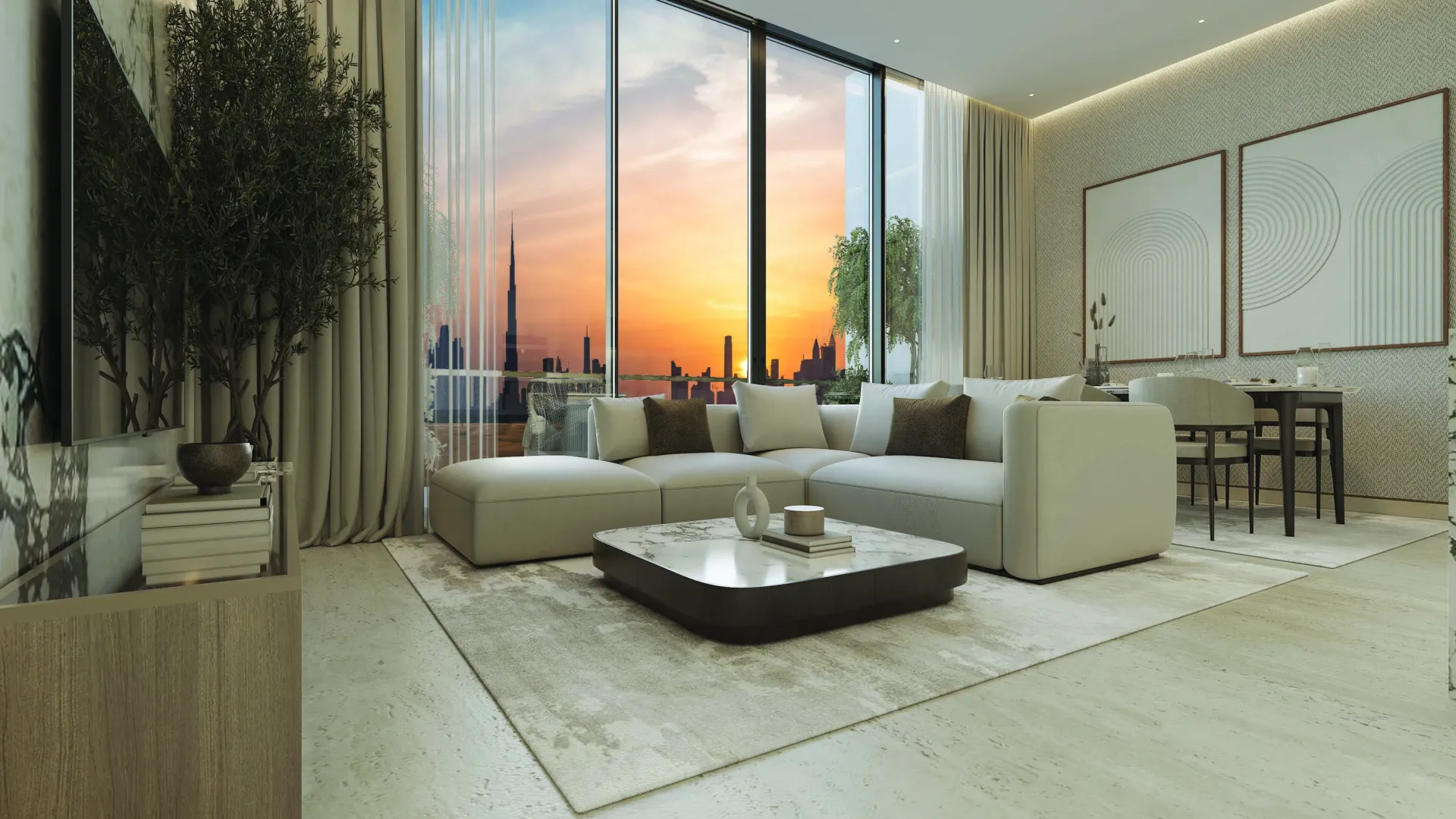 Solcasa Residence — интерьер гостиной, фото 9