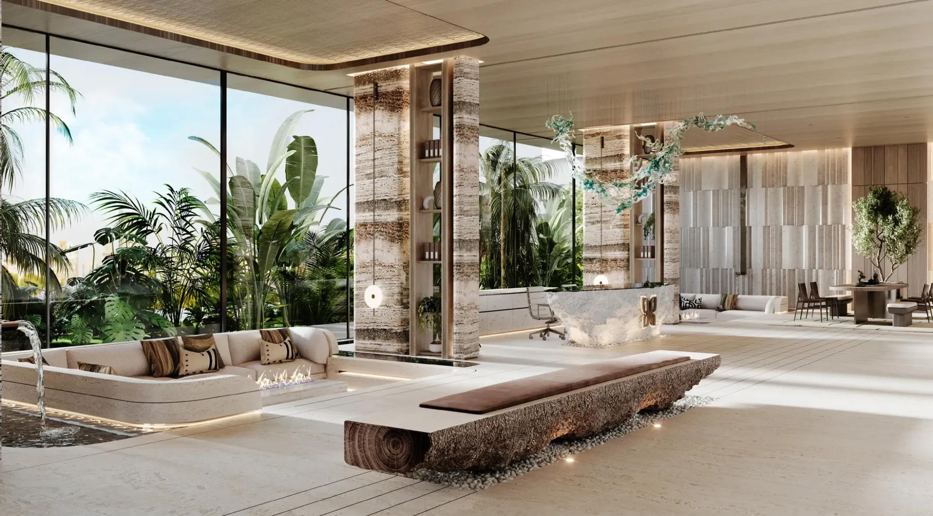 Soléva Beach Residences — лобби