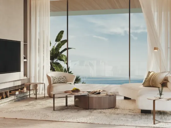 Soléva Beach Residences — интерьер гостиной
