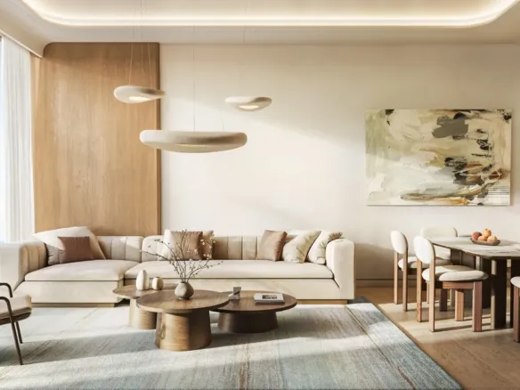 Soma Residences — интерьер гостиной
