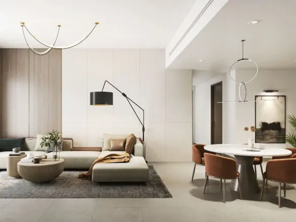 South Garden — интерьер гостиной, фото 7