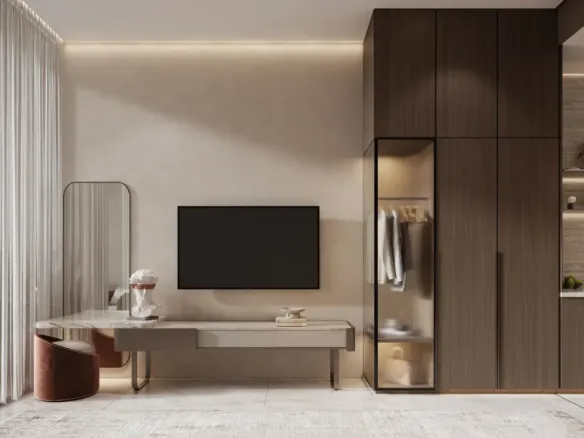 South Lofts — интерьер гостиной, фото 13