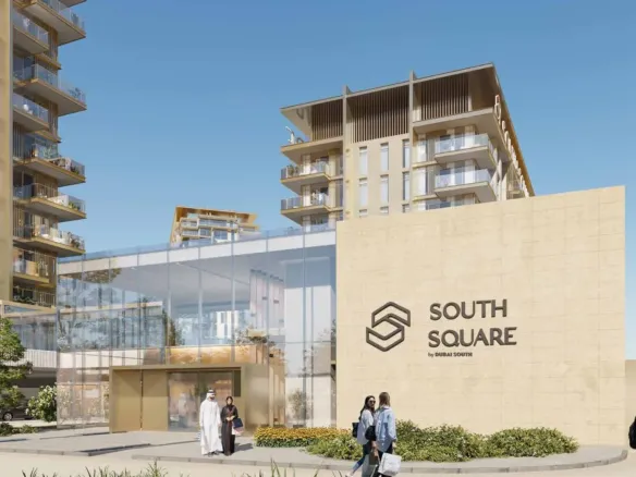 South Square Tower S1 — вход в здание