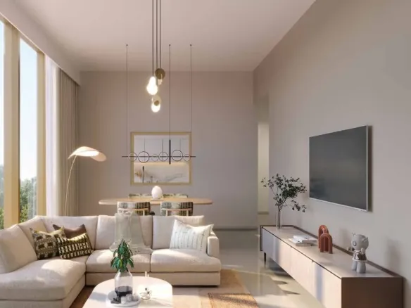 South Square Tower S1 — интерьер гостиной