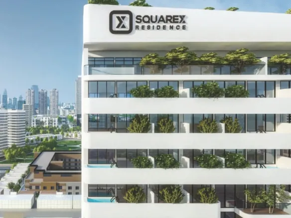 SquareX Residence в районе JVC (Джумейра Вилладж Серкл) — фото 3