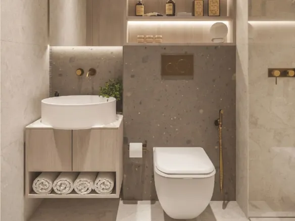 SquareX Residence — ванная комната