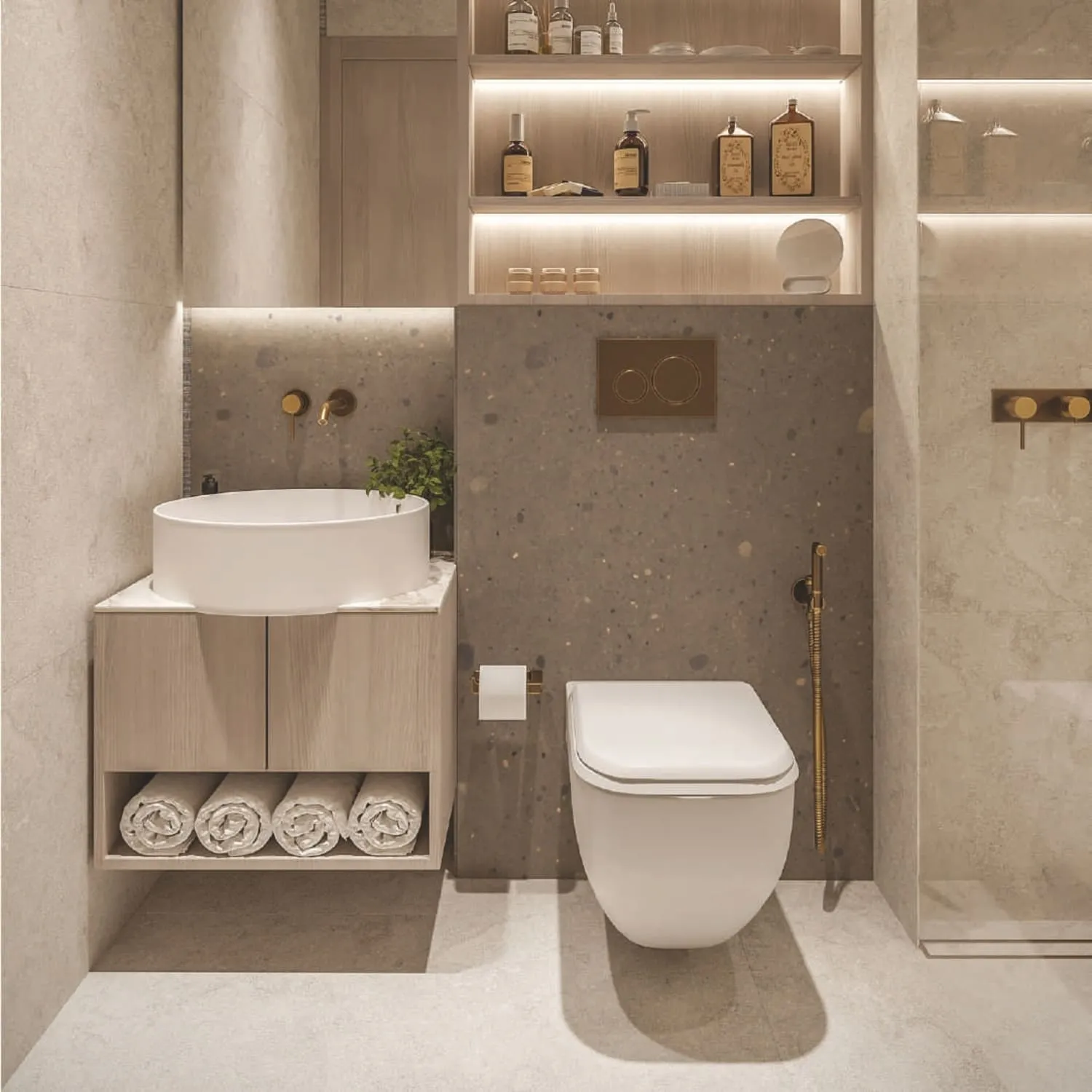 SquareX Residence — ванная комната