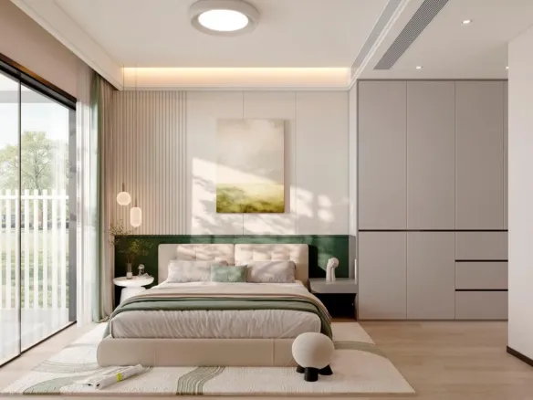 Stamn Nautis Residences — спальня