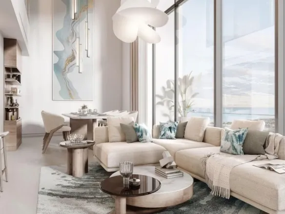 Starline Beach Residences — интерьер гостиной