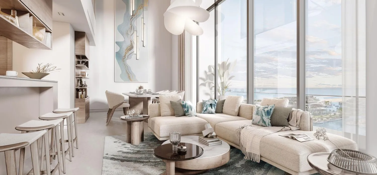 Starline Beach Residences — интерьер гостиной