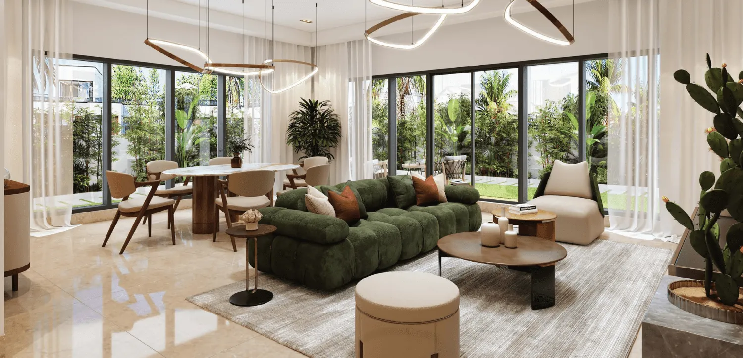 Sun City — интерьер гостиной