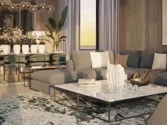 Sun Island Villas — интерьер гостиной