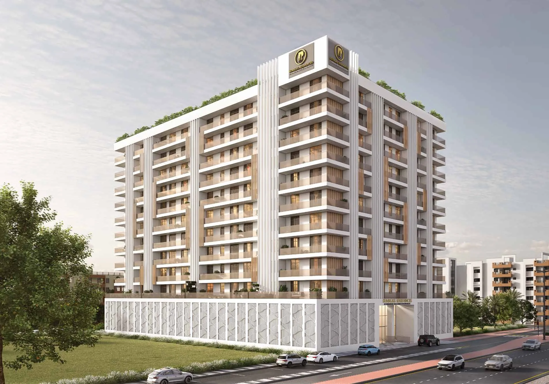 Sunbliss Residences — вид на комплекс