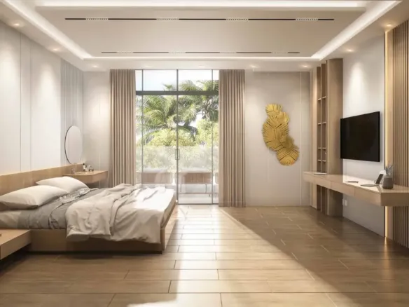 Sunbliss Residences — спальня
