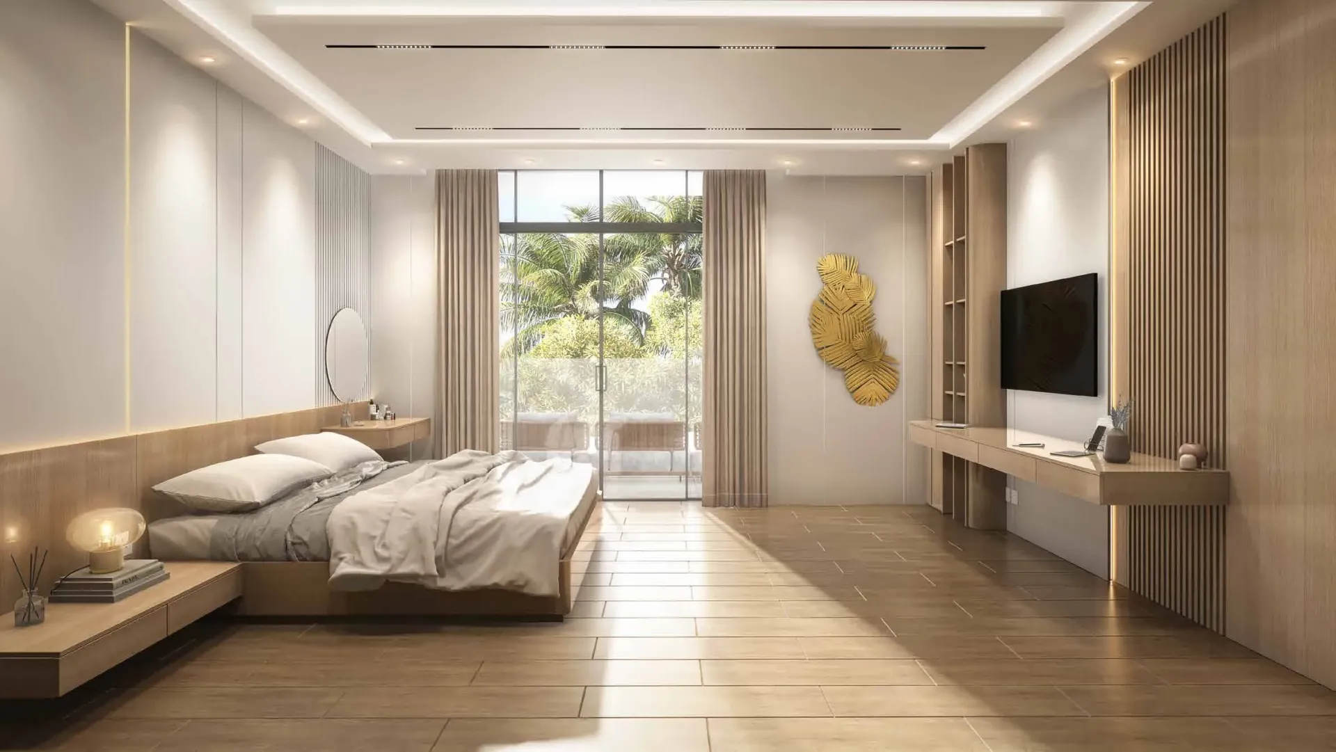 Sunbliss Residences — спальня