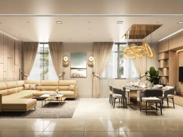Sunbliss Residences — интерьер гостиной