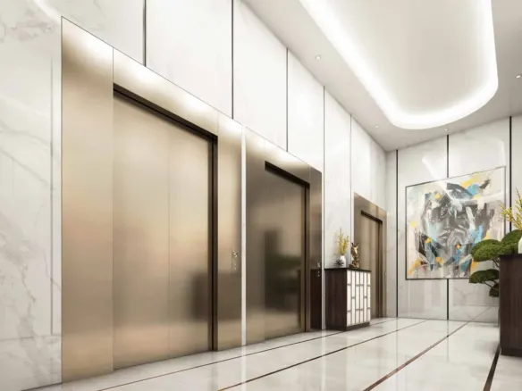 Sunbliss Residences — лифтовый холл