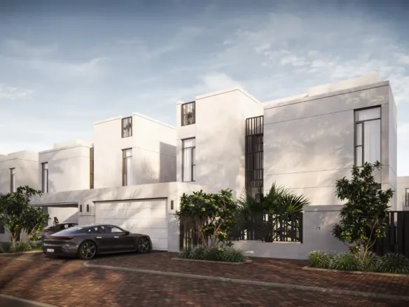 Sunrise Living Villas — фасад таунхаусов