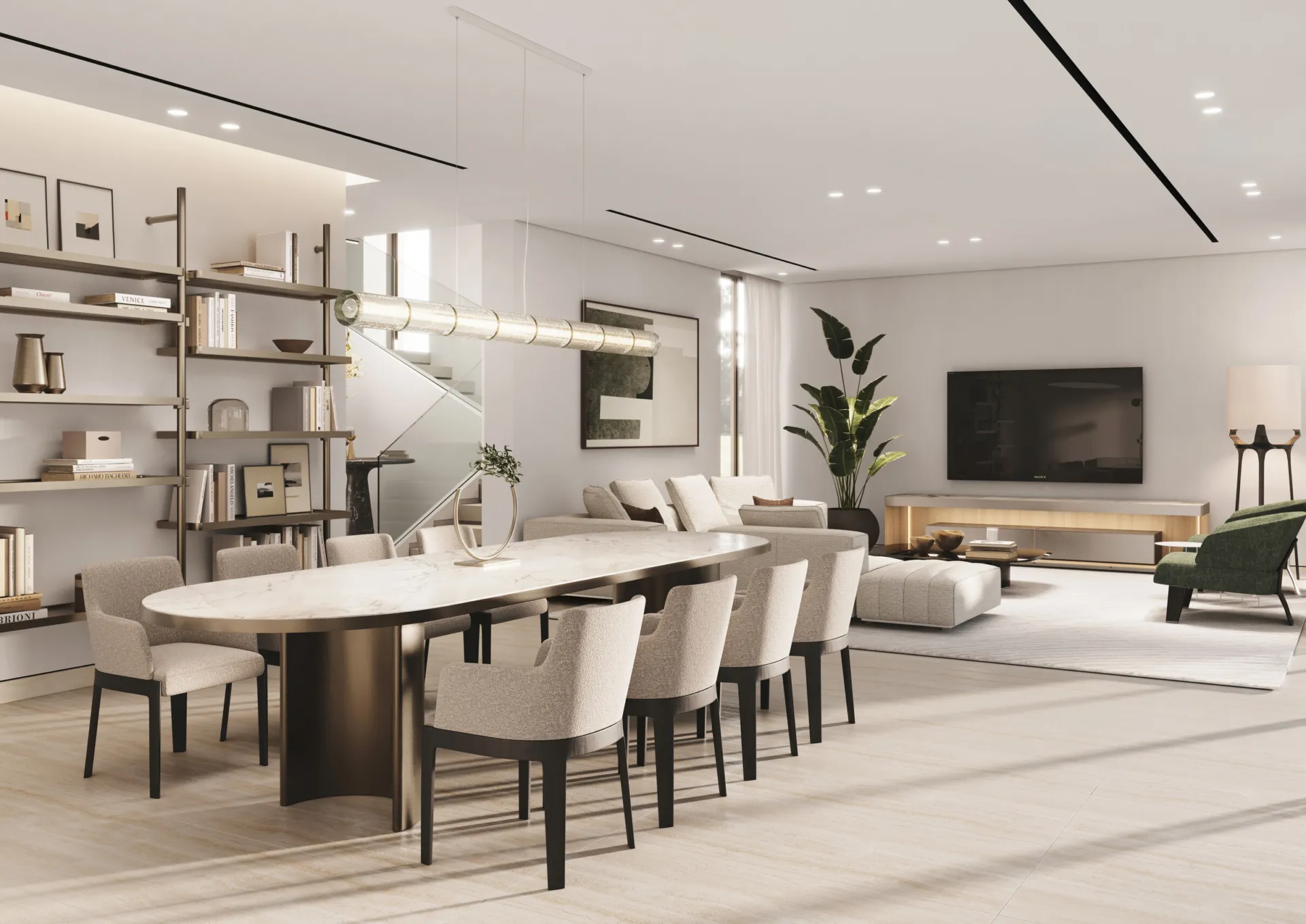 Sunrise Living Villas — интерьер гостиной