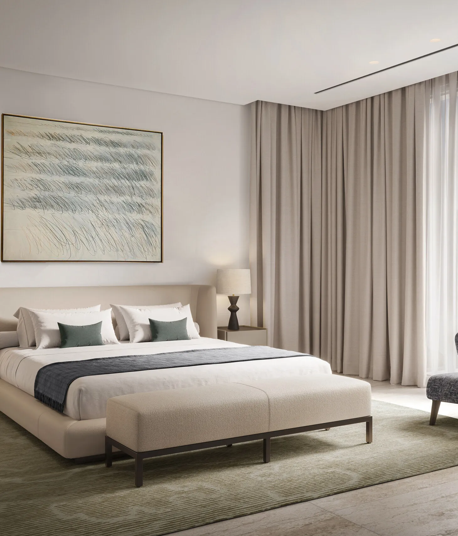 Sunrise Living Villas — спальня