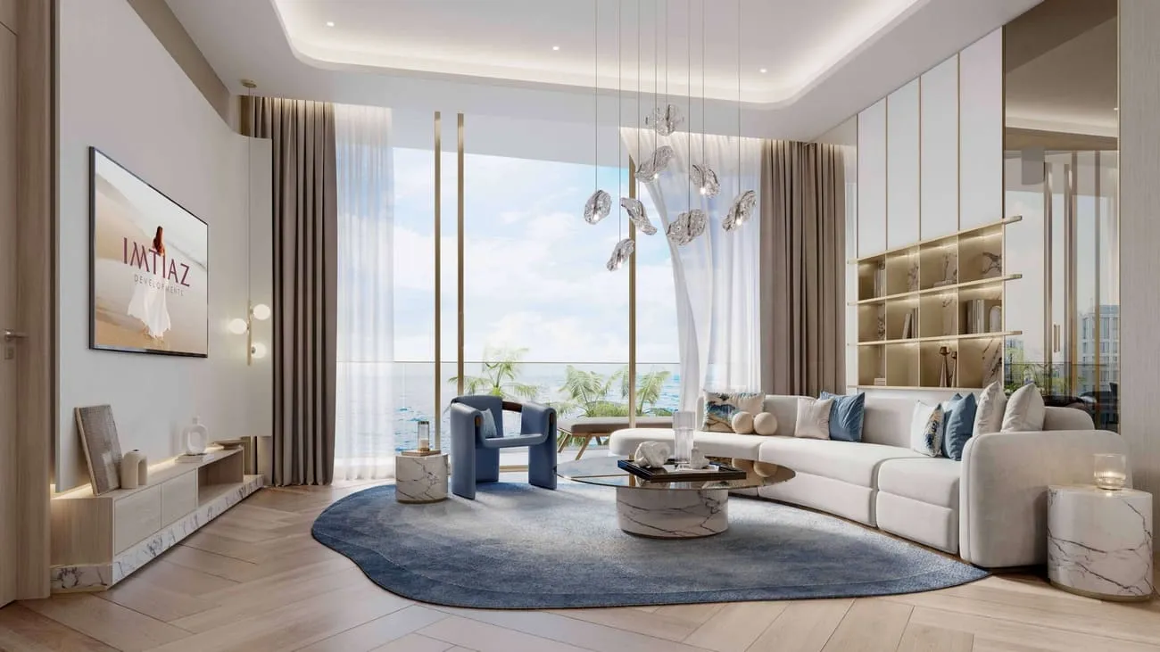 Sunset Bay 4 — интерьер гостиной