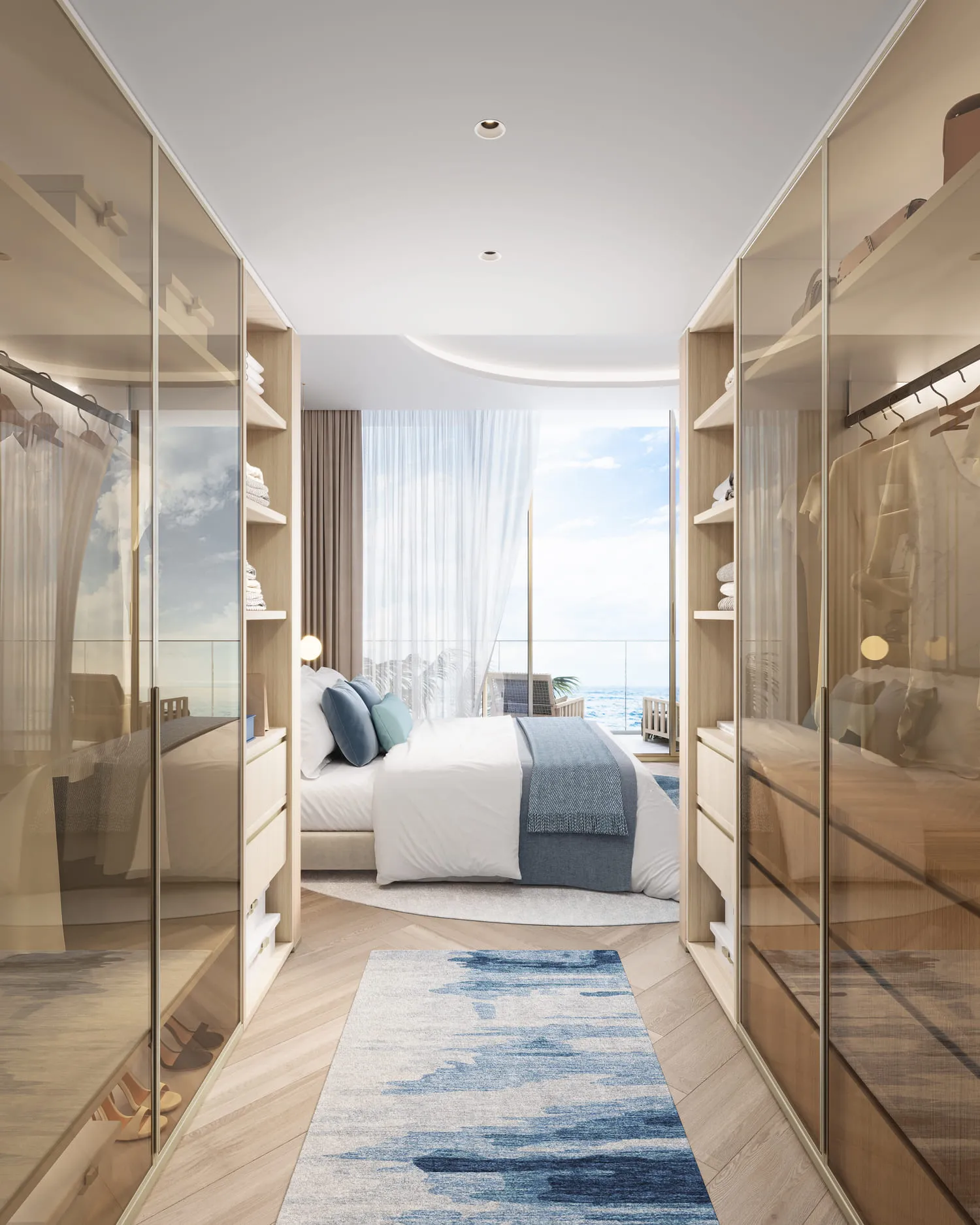 Sunset Bay 5 — гардеробная