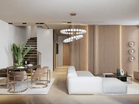Sunset Grove Homes — интерьер гостиной