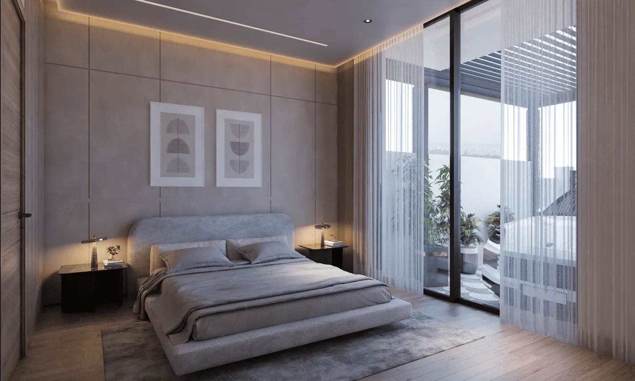Sunset Grove Homes — спальня