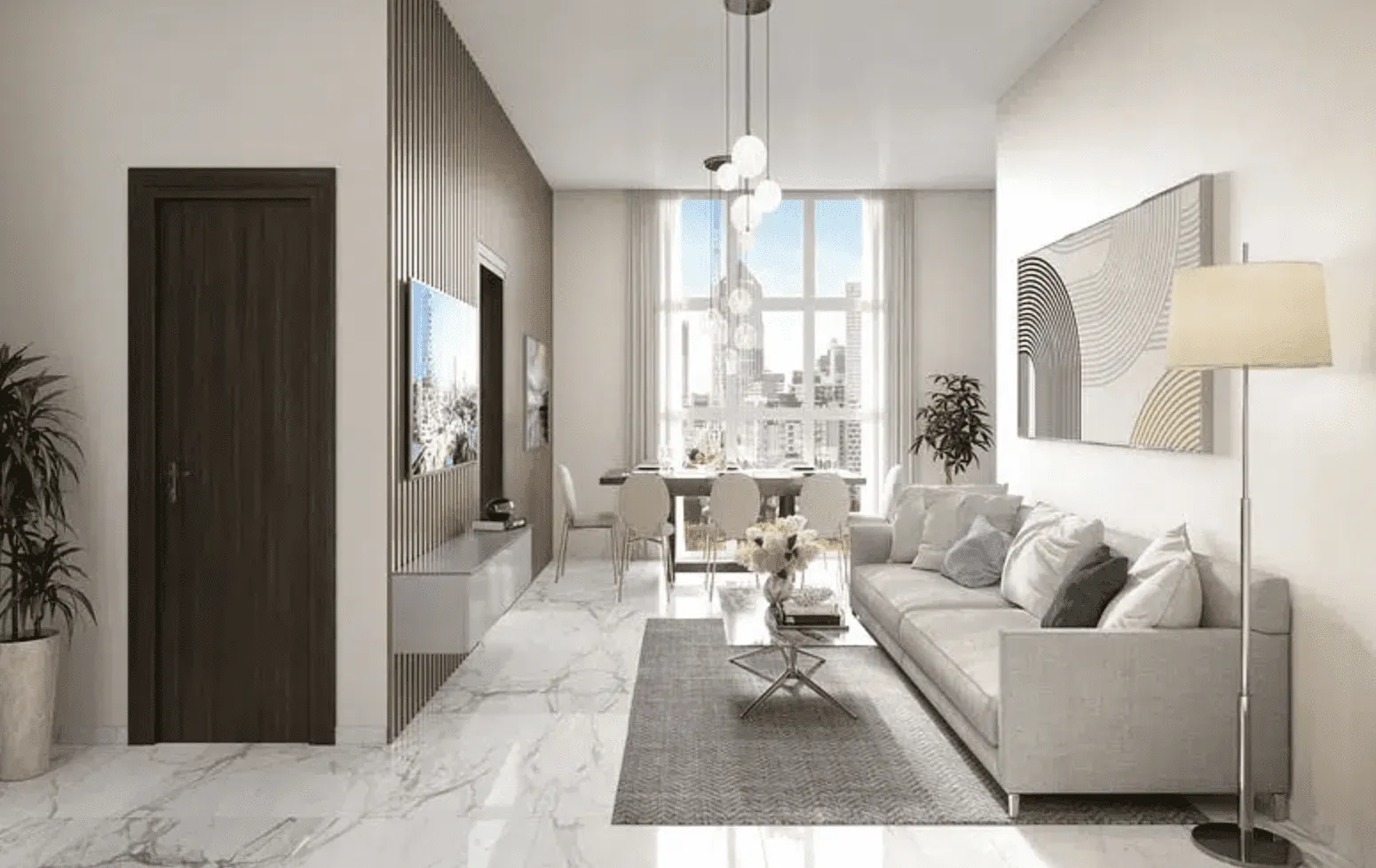 Supreme Residence — интерьер гостиной