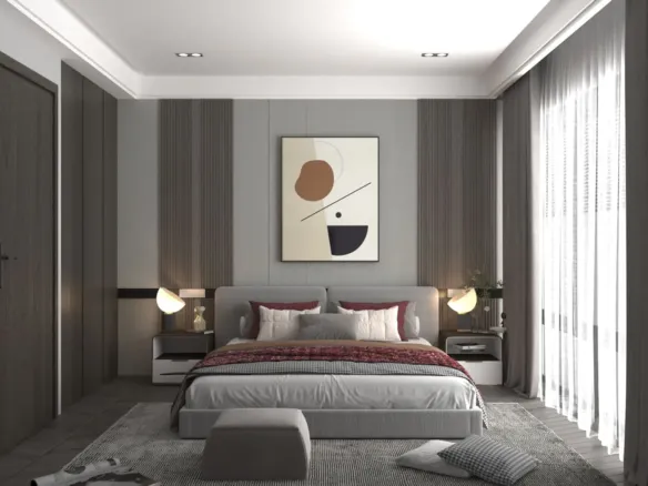 Symbolic Zen Residences — спальня