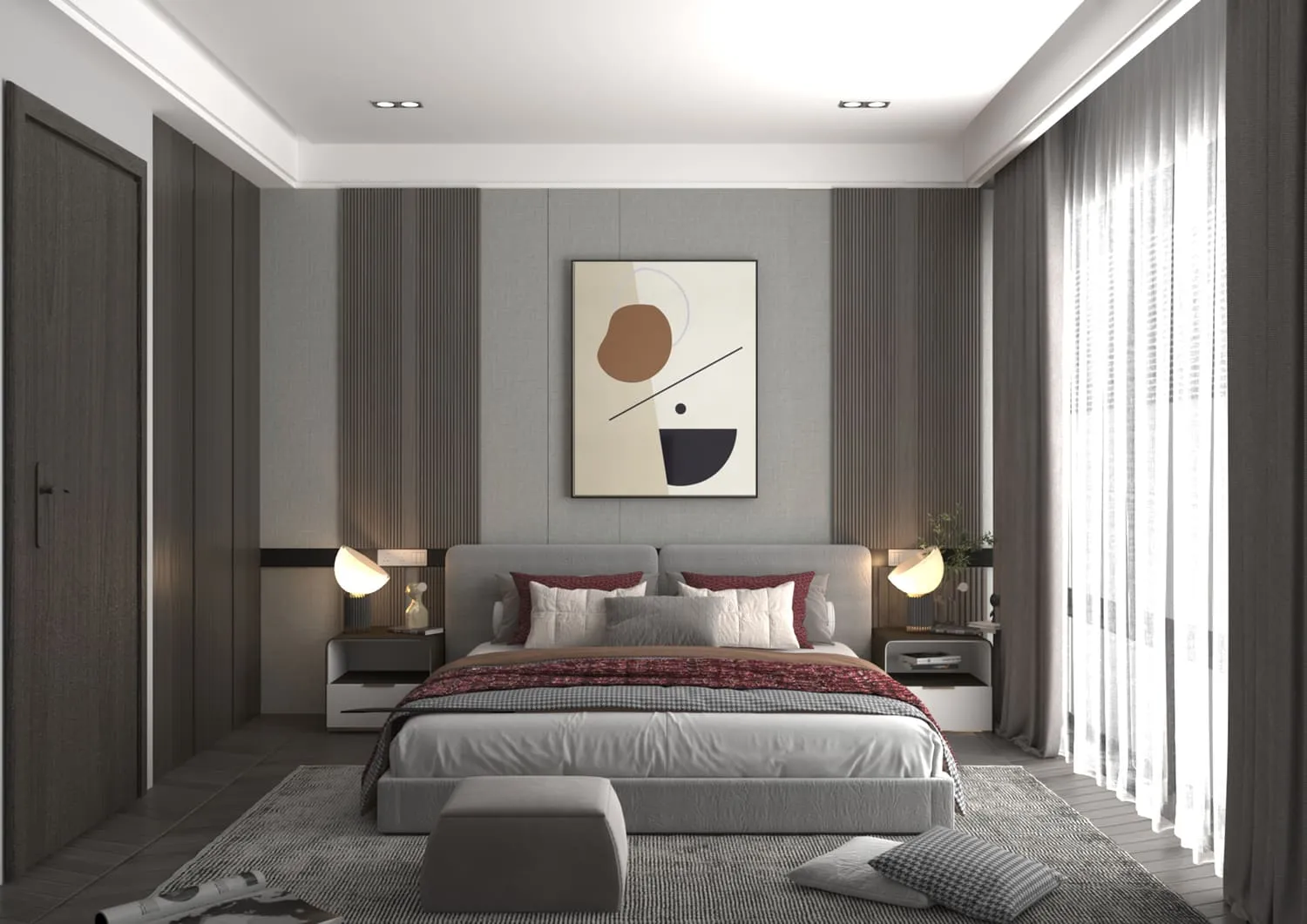 Symbolic Zen Residences — спальня