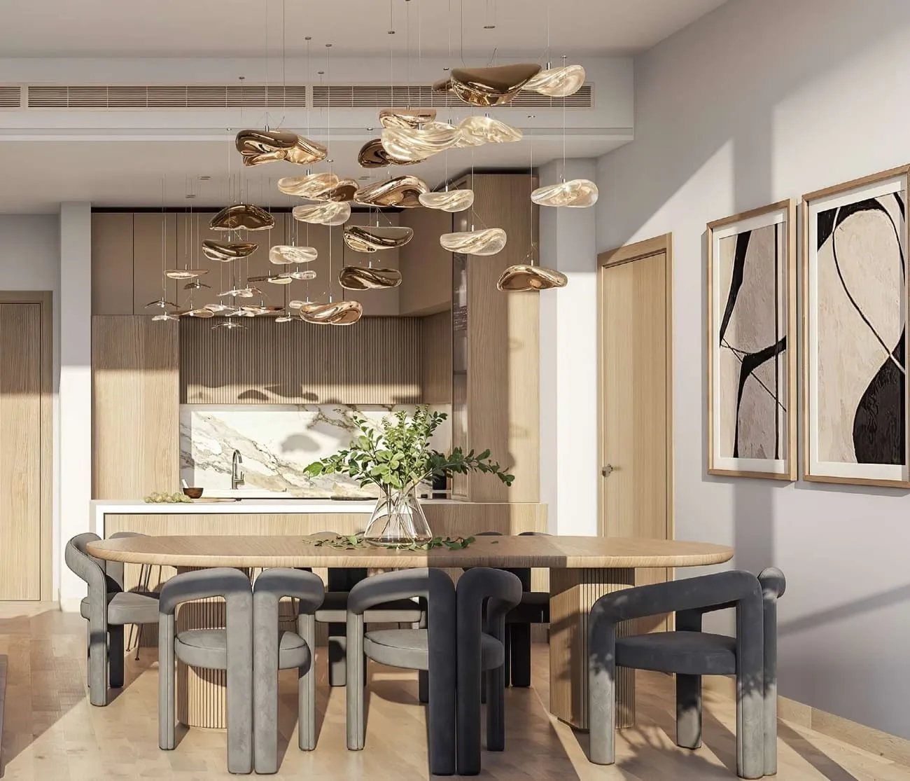 Taiyo Residences — обеденная зона