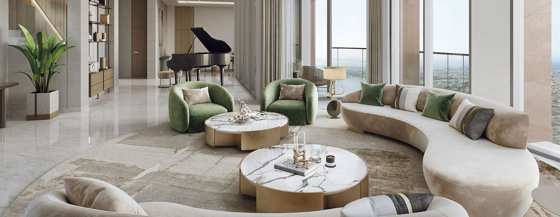 Takaya — интерьер гостиной, фото 11