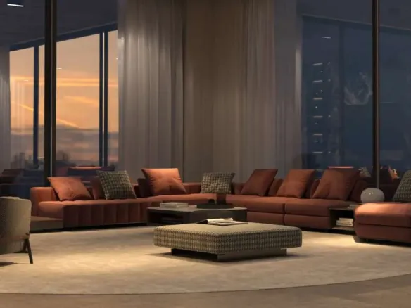 Millenium Talia Residences — интерьер гостиной